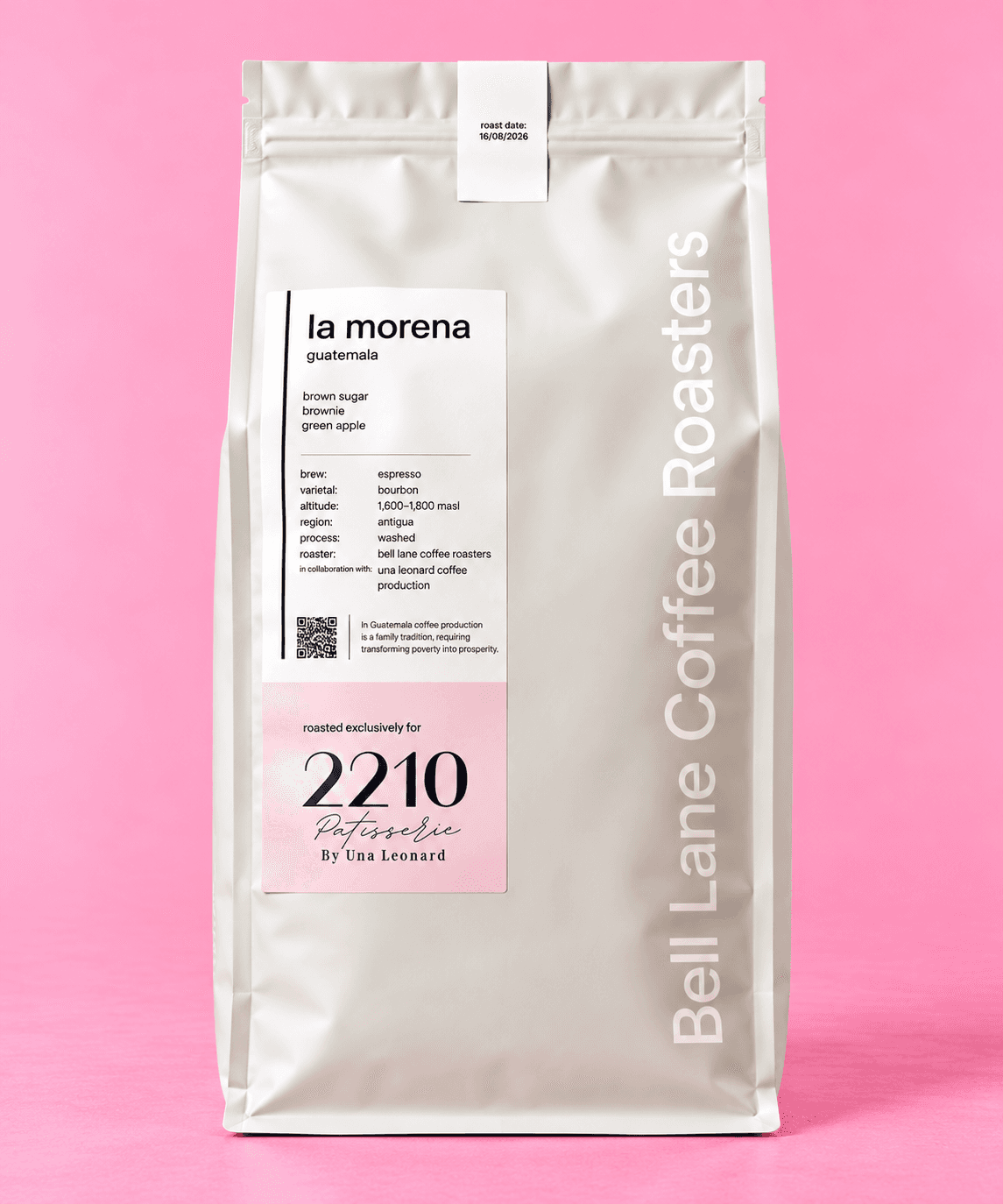 La Morena Coffee Beans, 1kg Bag