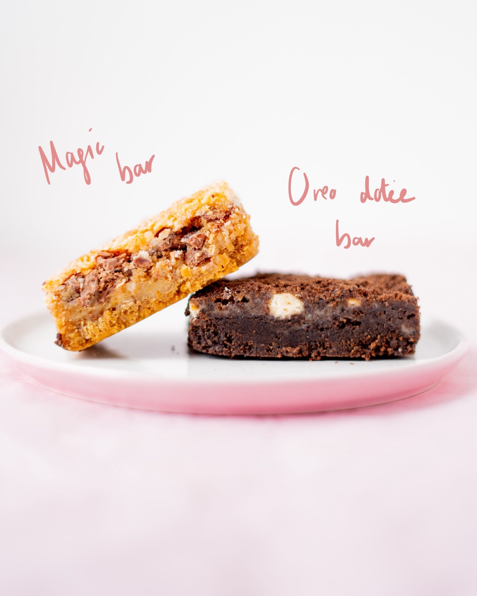 1/2 Magic Bars 1/2 Oreo Dotie Bars